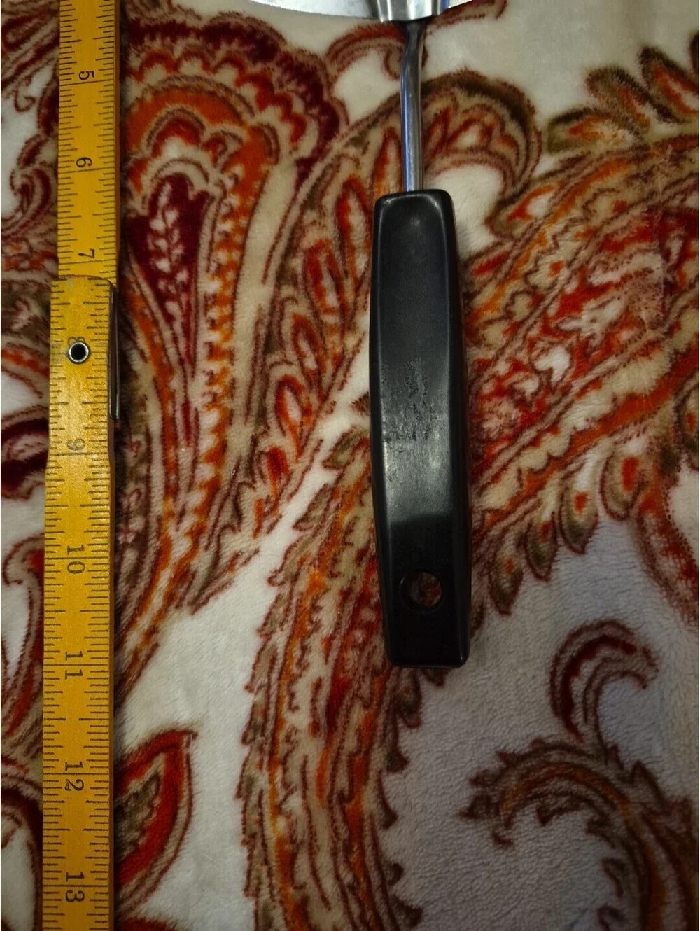 Vintage Foley Wide Curved Slotted Spatula Lifter Turner Fish Stainless